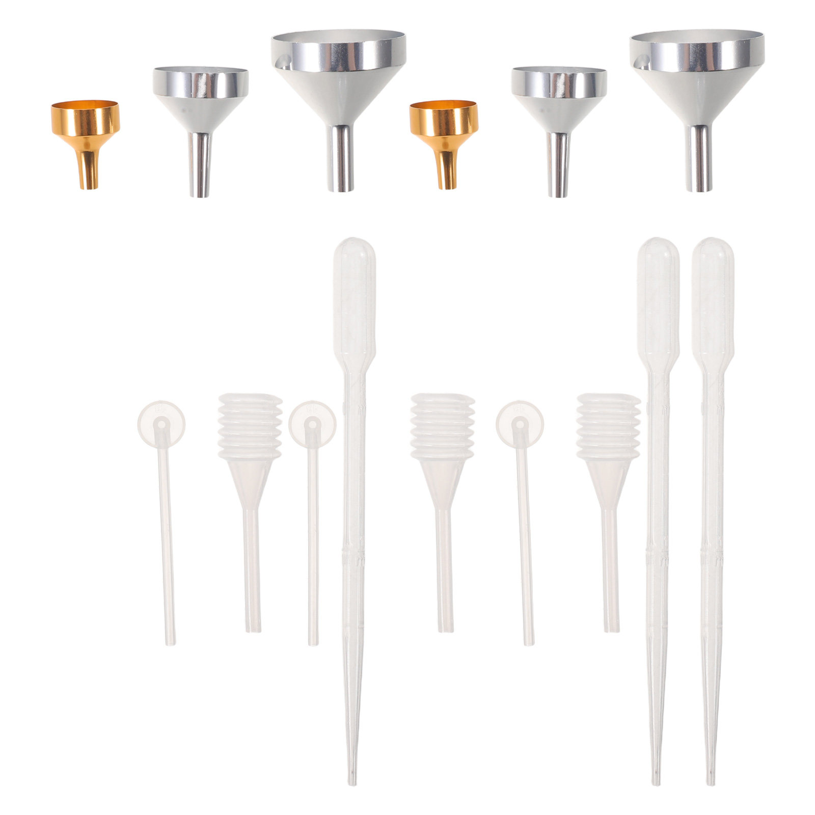 Perfume Refill Bottle - 1 Set Metal Huni Kiti Mini