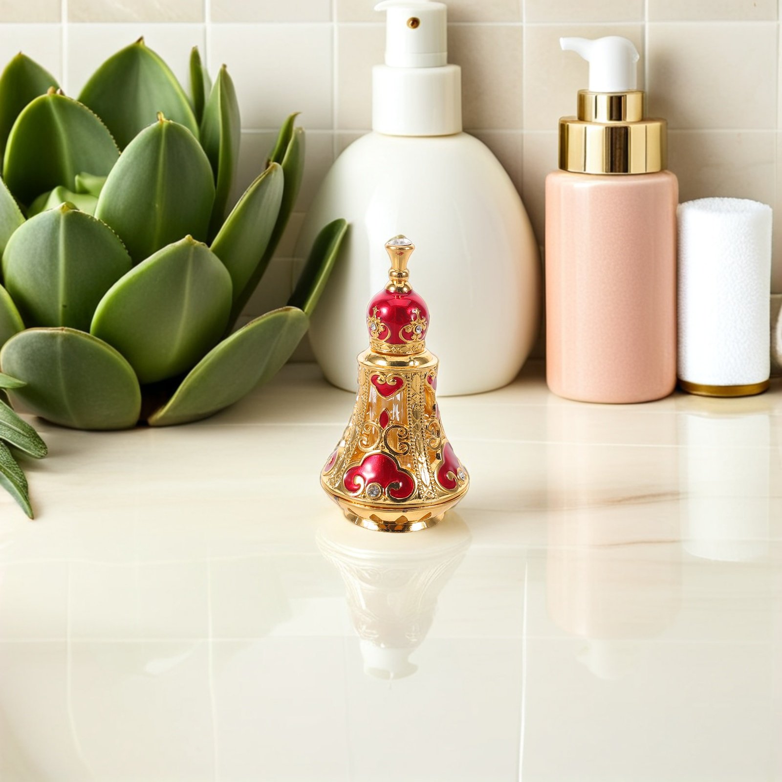 Perfume Refill Bottle - Vintage Doldurulabilir Orta Doğu Parfüm Şişesi