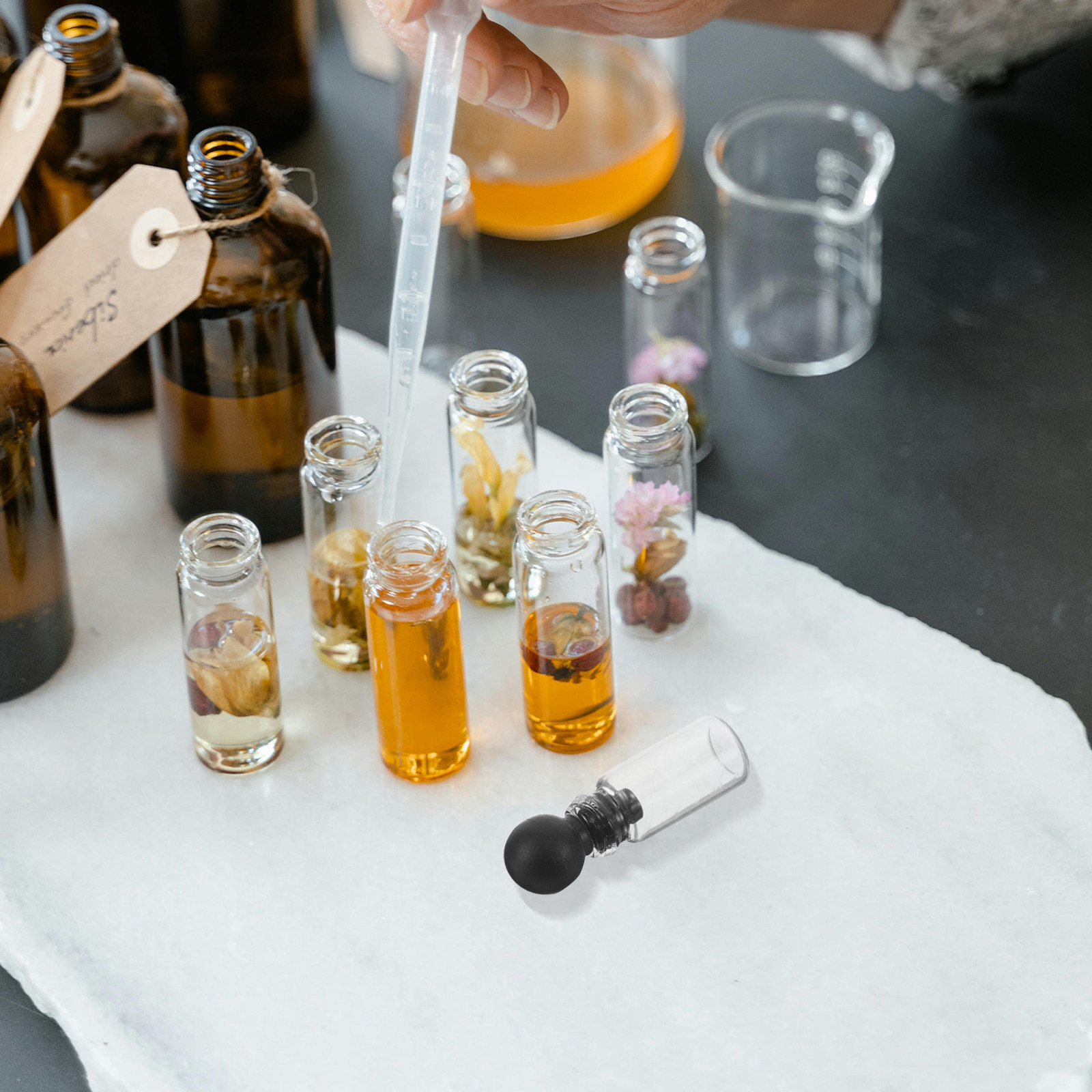 Perfume Refill Bottle - 150 Adet Cam Parfüm Numune Şişesi