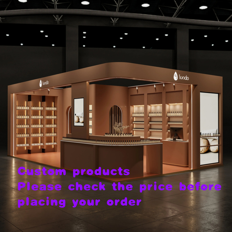 Perfume In Fragrance Shop - Özel Tasarım Şık Parfüm Kiosku Yuvarlak