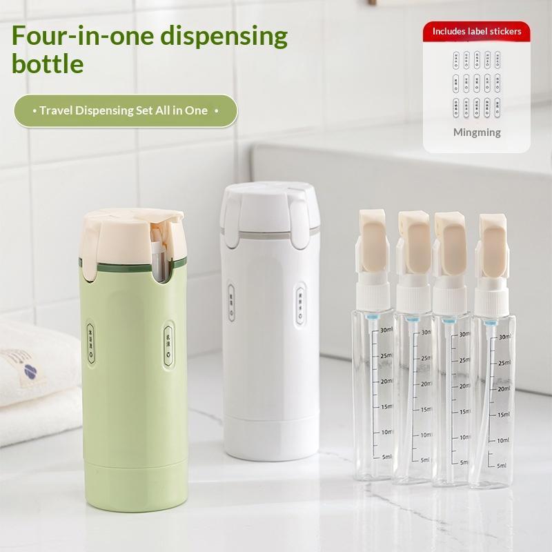 Perfume Fragrance Samples - Sızdırmaz 4'ü 1 Arada Yeniden Doldurulabilir