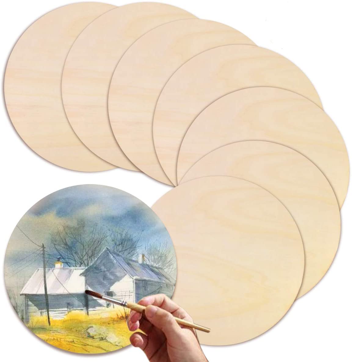 Oud Wood Chip - Çap 1-10 CM Doğal Bitmemiş Yuvarlak