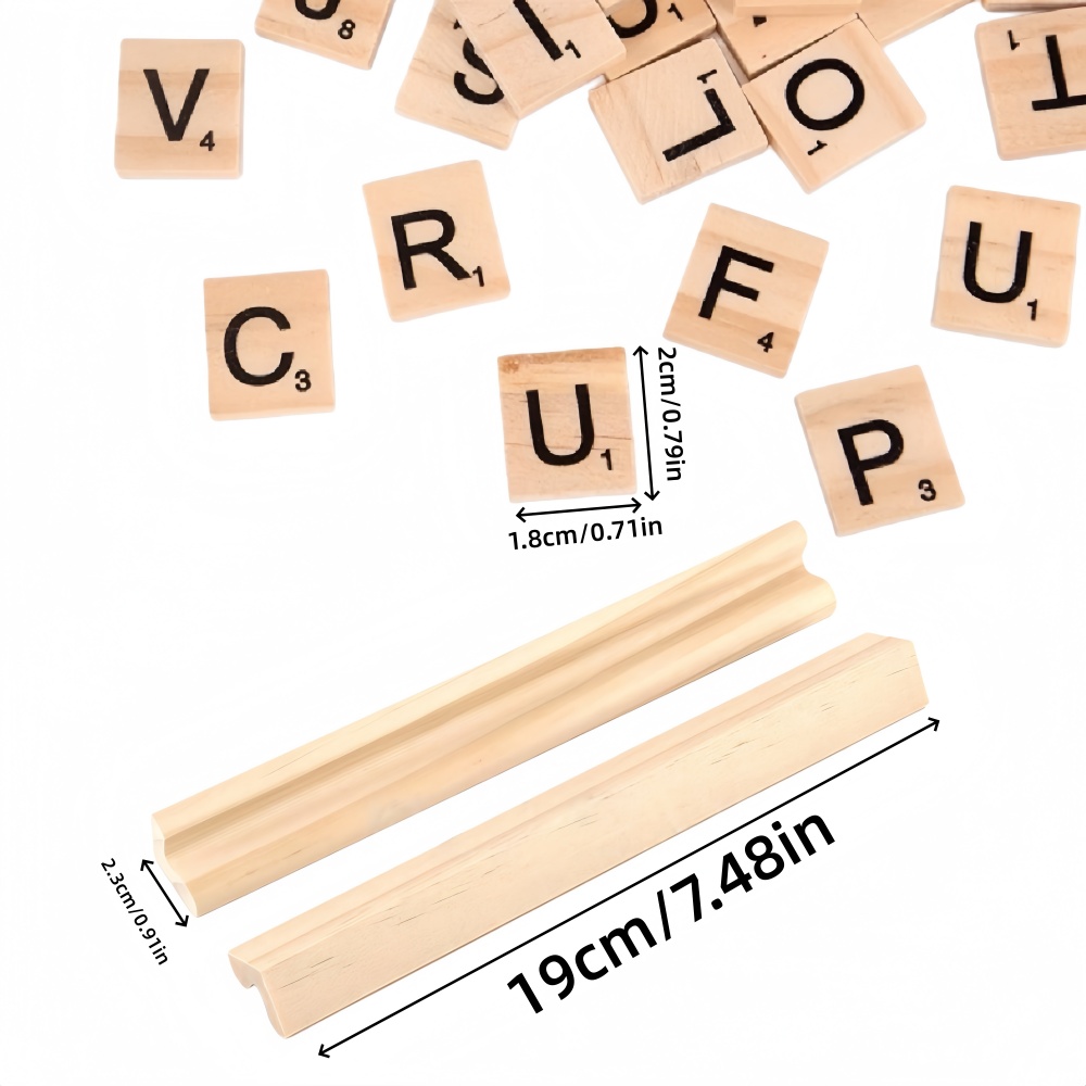100 Adet Ahşap Harf İngilizce  - Oud Wood Chip incelemesi ve fiyatı