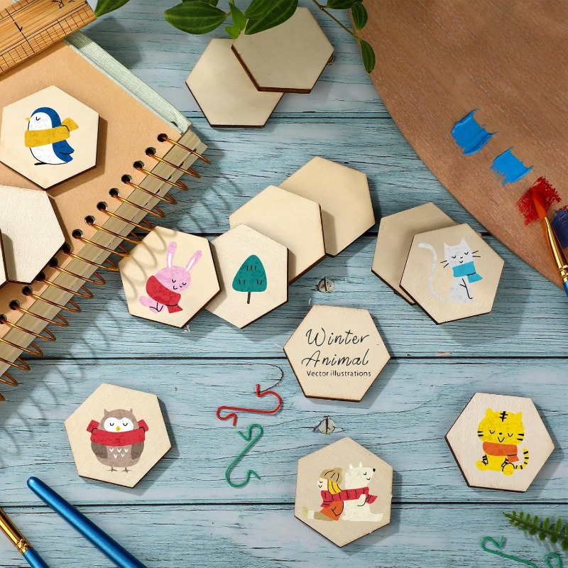 50 adet 4CM bitmemiş ahşap alt - Oud Wood Chip incelemesi ve fiyatı