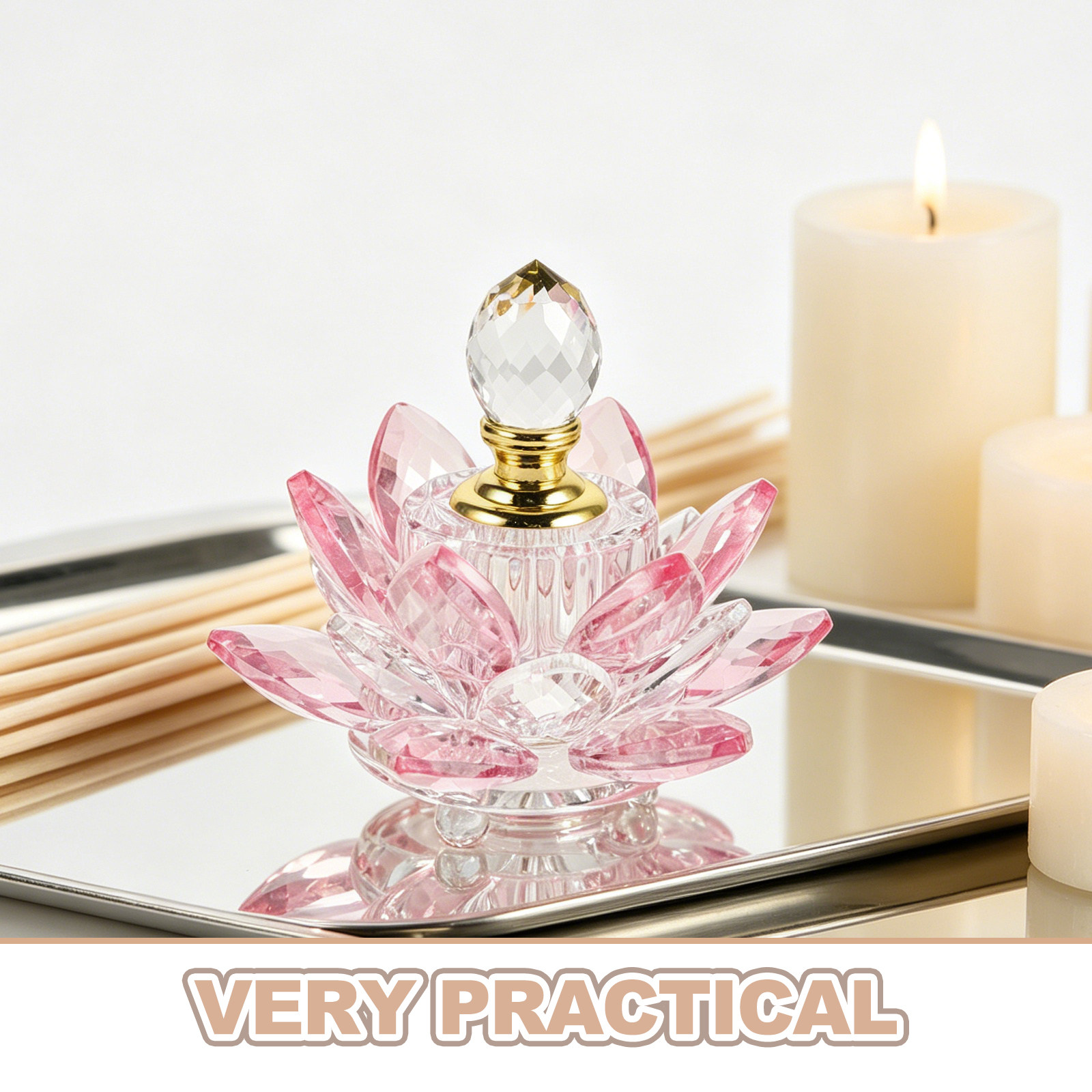 Doldurulabilir Kristal Lotus Ç - Perfume Refill Bottle incelemesi ve fiyatı