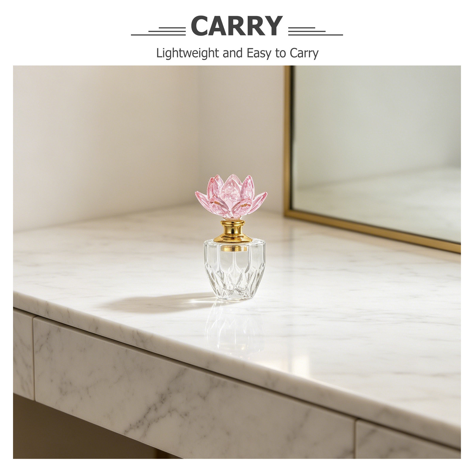 Kristal Parfüm Şişesi Pembe 3M - Perfume Refill Bottle incelemesi ve fiyatı