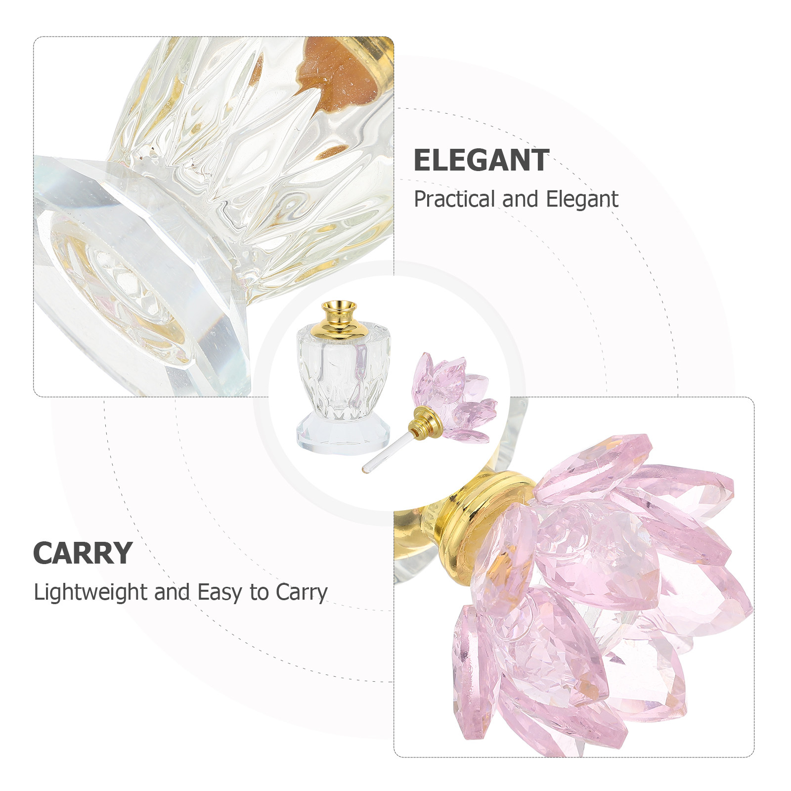 Kristal Parfüm Şişesi Pembe 3M - Perfume Refill Bottle incelemesi ve fiyatı