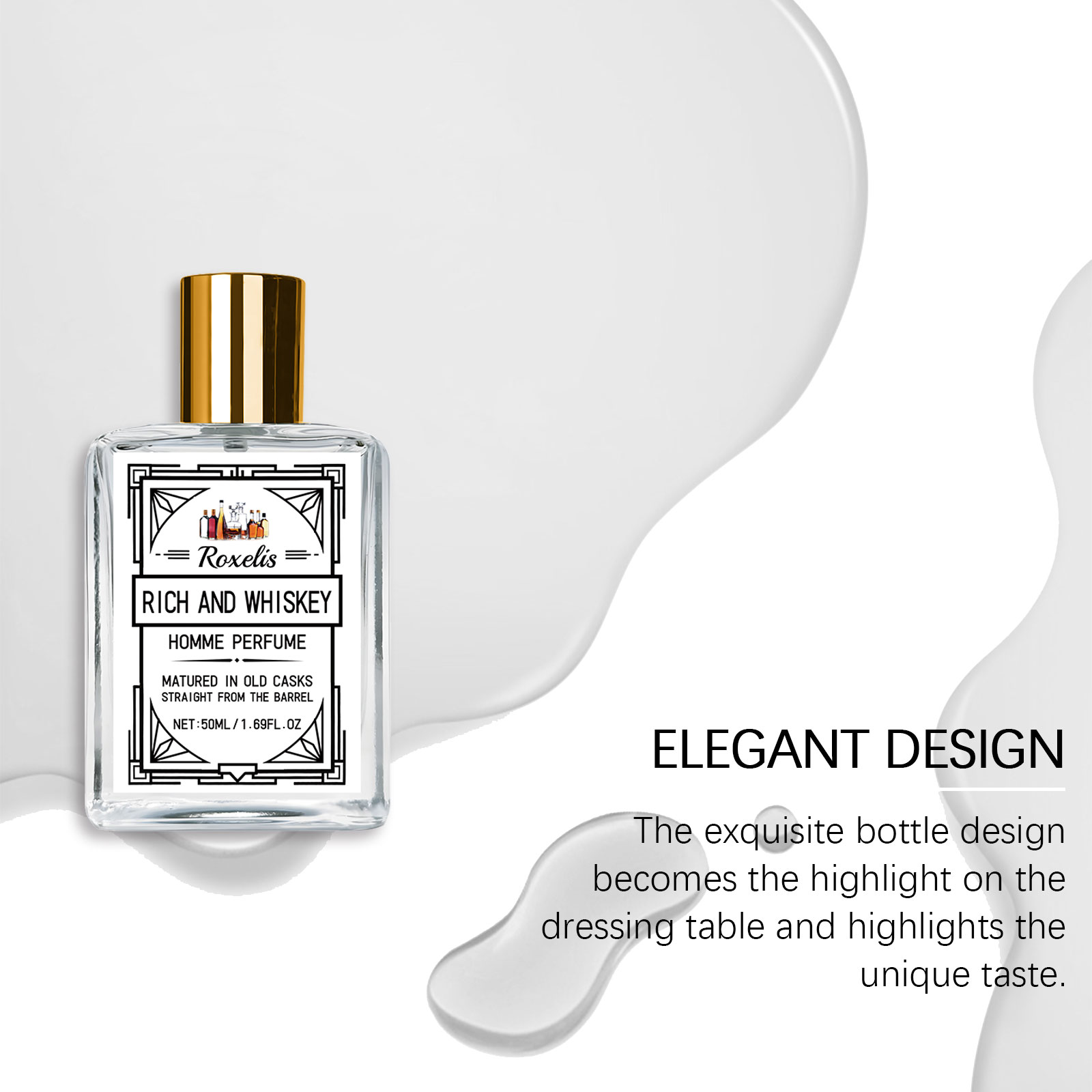 Roxelis 50ml Charm Whisky Erke - You Perfume Fragrance incelemesi ve fiyatı