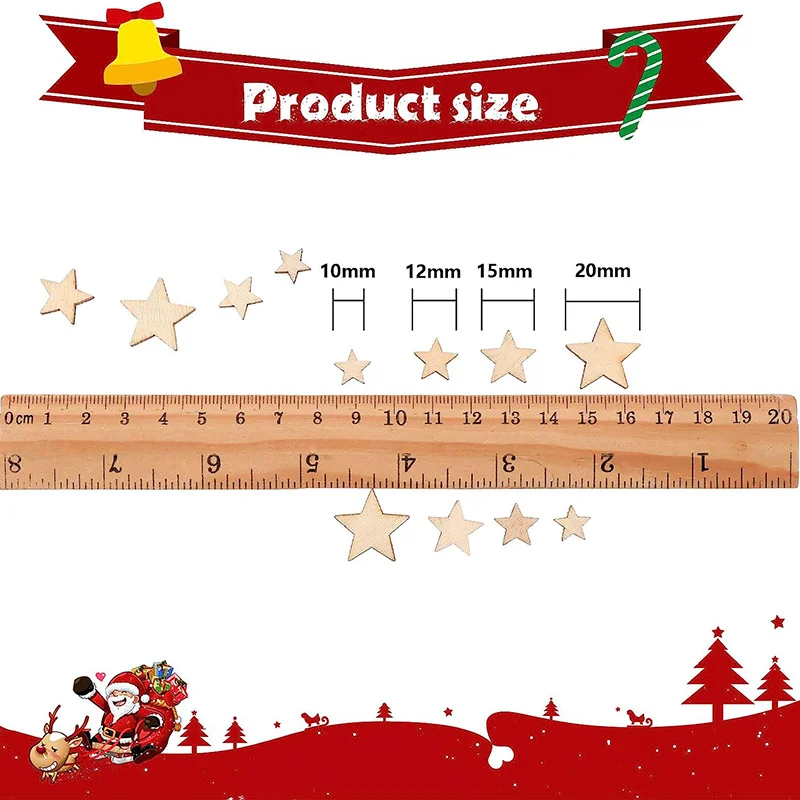 100-500 Adet Mini Ahşap Yıldız - Oud Wood Chip incelemesi ve fiyatı